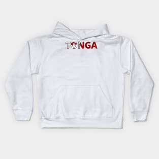 Drapeau Tonga Kids Hoodie